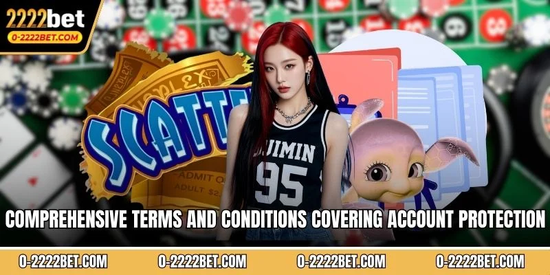Comprehensive terms and conditions covering account protection 