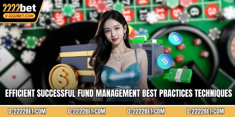 Efficient successful fund management best practices techniques always