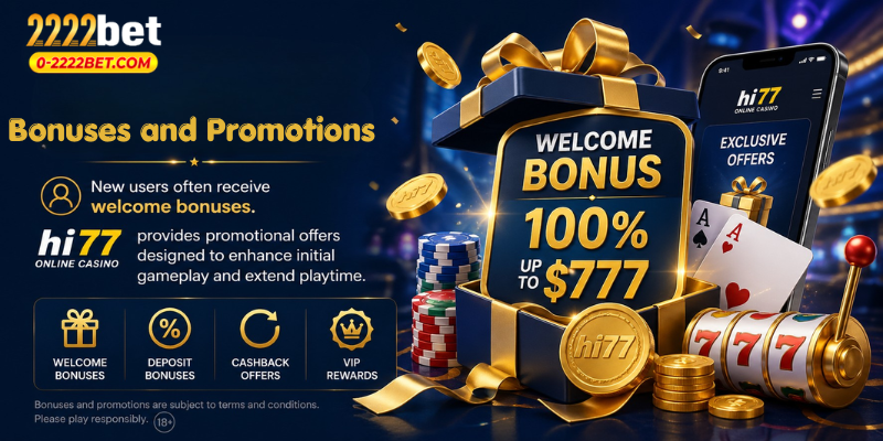 Bonuses and Promotions