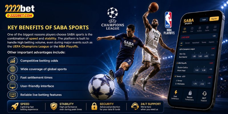 Key Benefits of SABA sports
