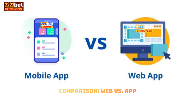 Comparison: Web vs. App