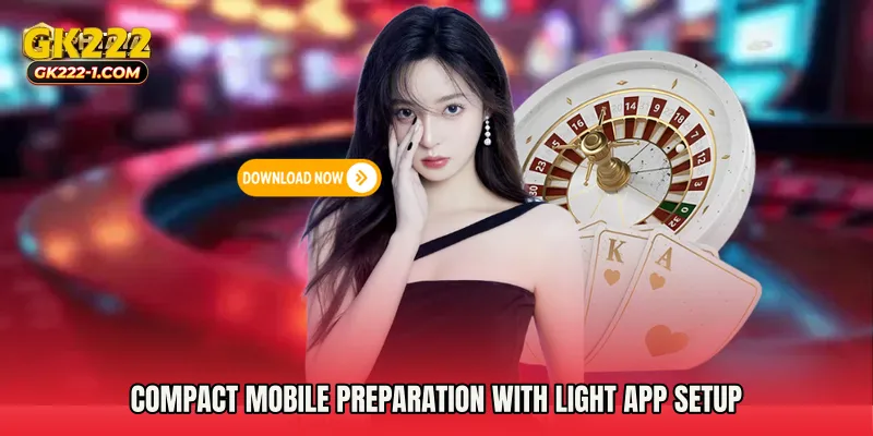 Compact Mobile Preparation With Light App Setup